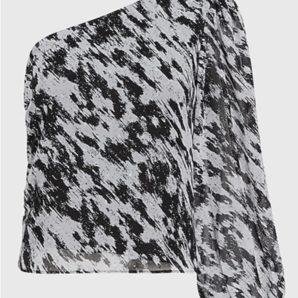 EXPRESS. One Shoulder Top - Picture 2 of 7